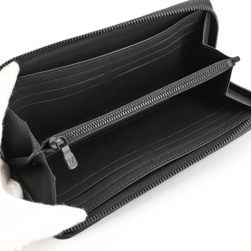 Louis Vuitton Wallet Zippy Horizontal Black