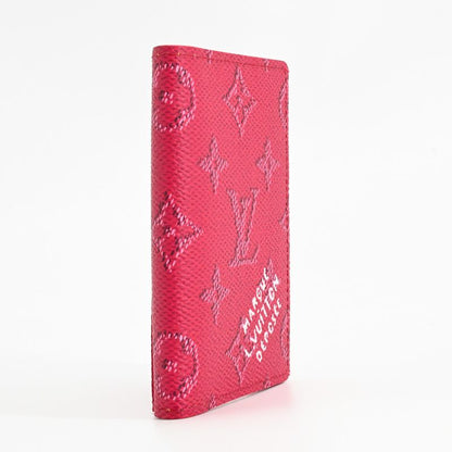Louis Vuitton Card Case Organizer de Poche Red Rose Pondi Sherry