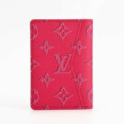 Louis Vuitton Card Case Organizer de Poche Red Rose Pondi Sherry