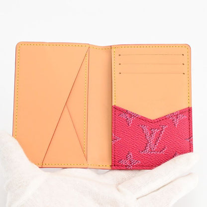 Louis Vuitton Card Case Organizer de Poche Red Rose Pondi Sherry