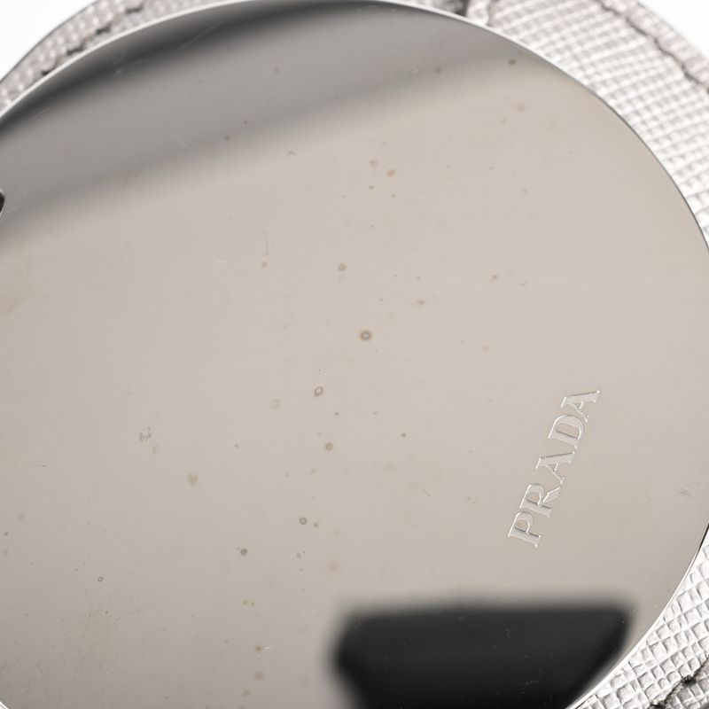 Prada Charm Mirror Silver