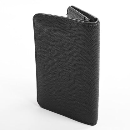 Prada Card Case Leather Black