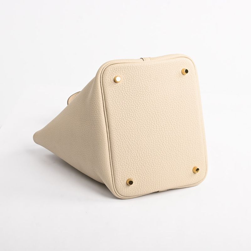 Hermes Handbag Picotin Lock MM Beton