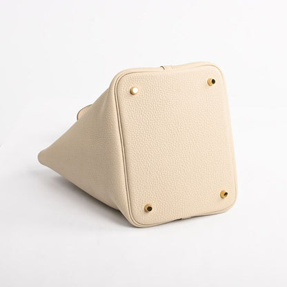 Hermes Handbag Picotin Lock MM Beton