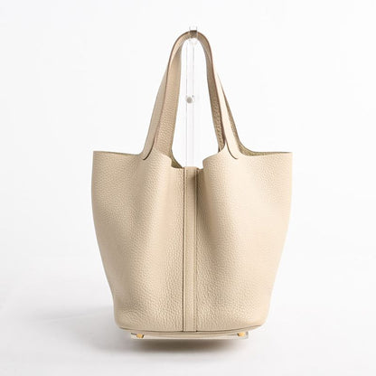 Hermes Handbag Picotin Lock MM Beton