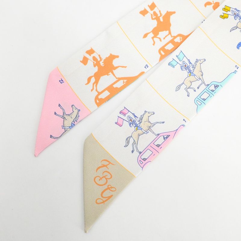 Hermes Scarf Twilly Silk