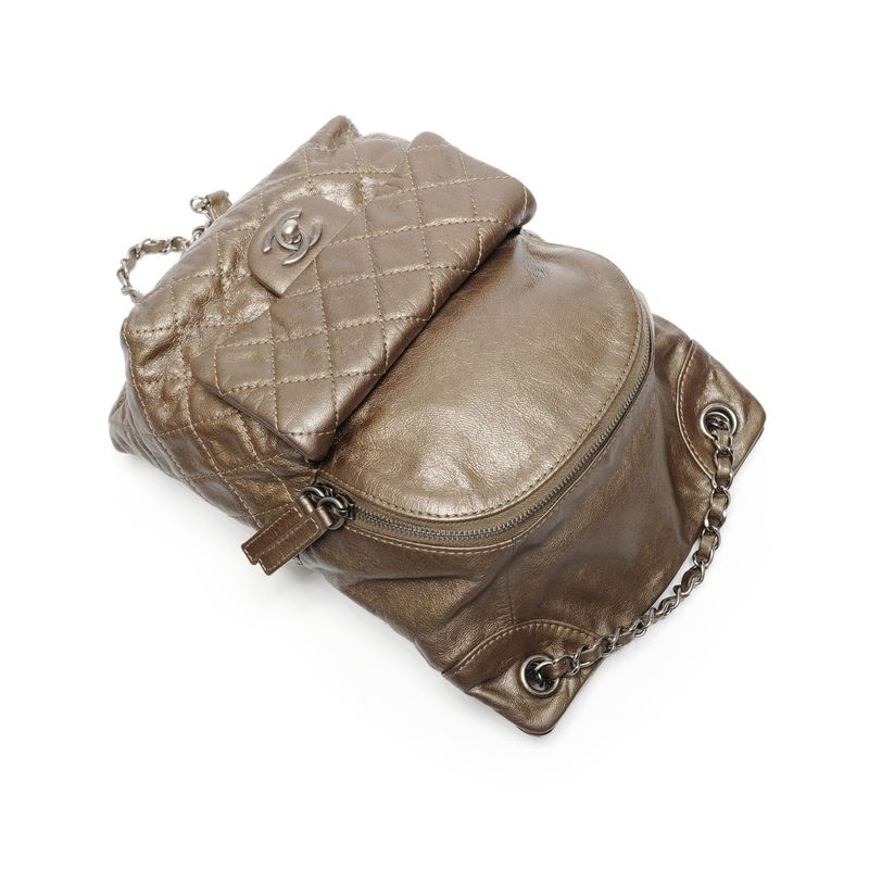 Chanel Backpack Lambskin Quilted Sac