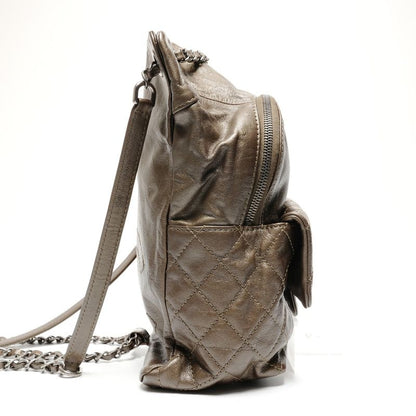 Chanel Backpack Lambskin Quilted Sac