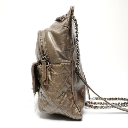 Chanel Backpack Lambskin Quilted Sac