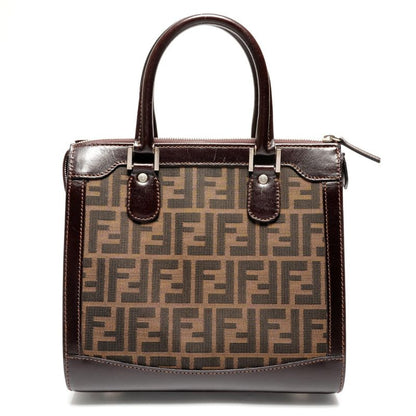 Fendi Handbag Zucca Canvas