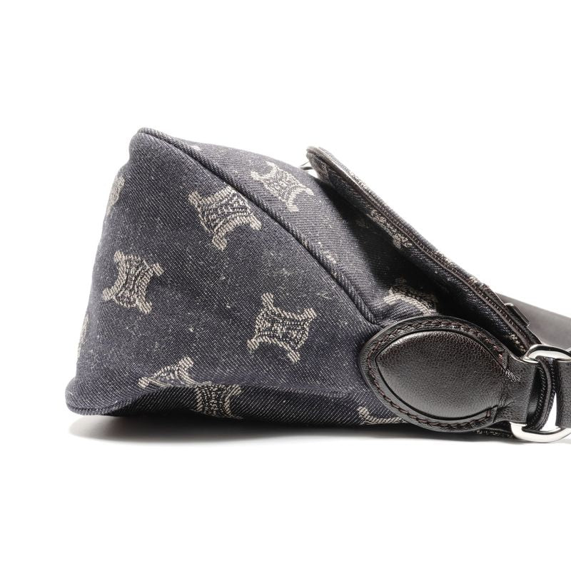 Celine Shoulder Bag Macadam Denim