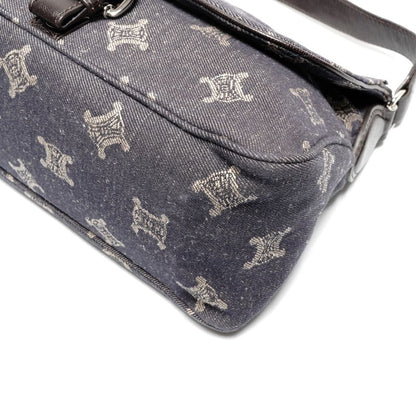 Celine Shoulder Bag Macadam Denim