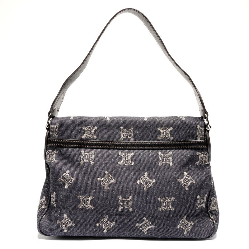 Celine Shoulder Bag Macadam Denim