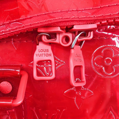 Louis Vuitton Keepall Bandouliere 50 Monogram Boston Bag Red