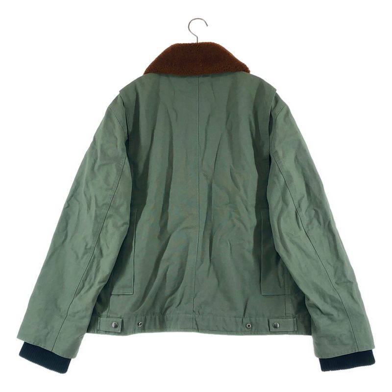 Loewe Shirring Color Jacket 50 Khaki