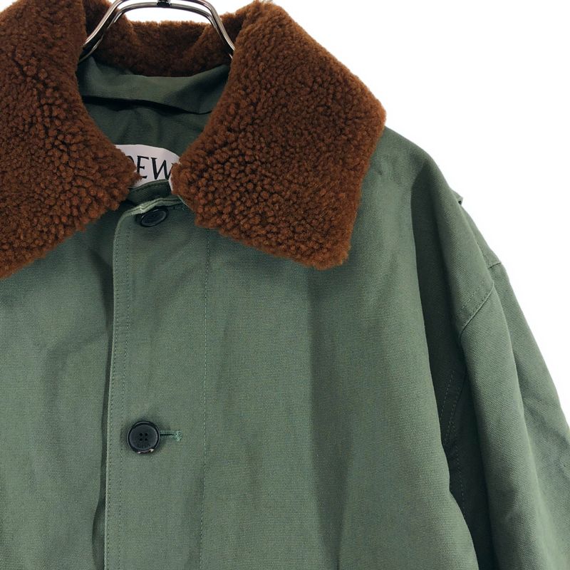 Loewe Shirring Color Jacket 50 Khaki