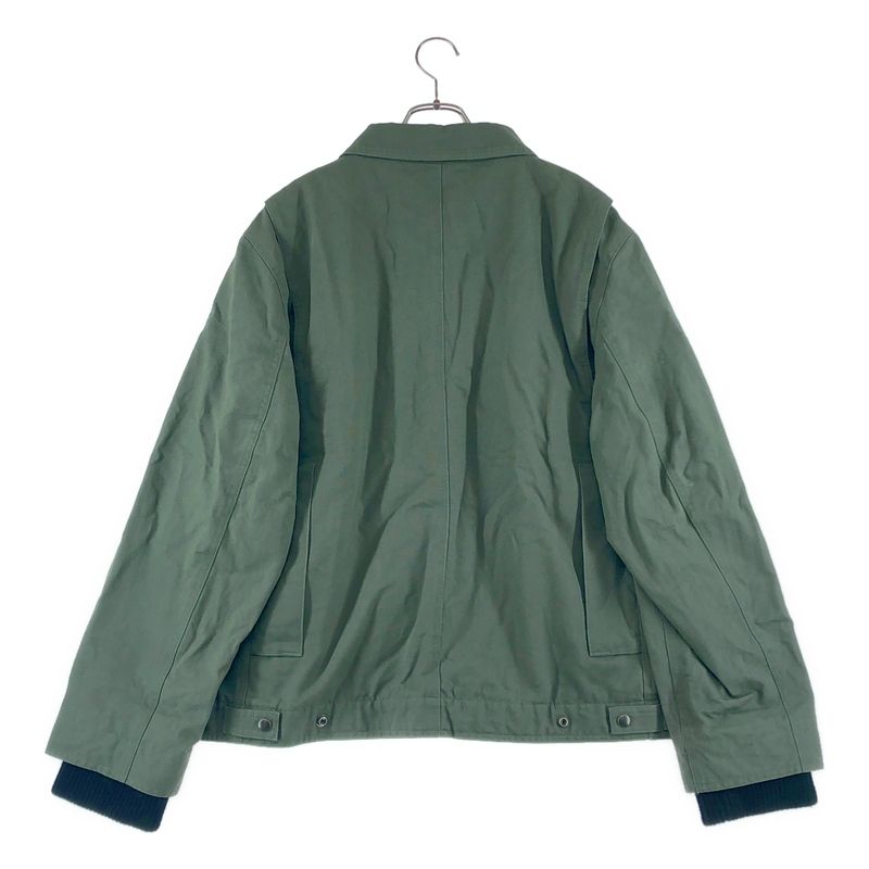 Loewe Shirring Color Jacket 50 Khaki