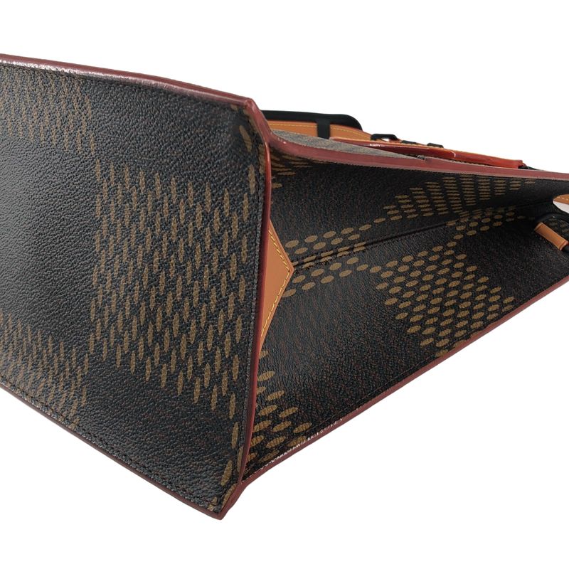 Louis Vuitton LV Square de Damier Giant Mini Tote Brown