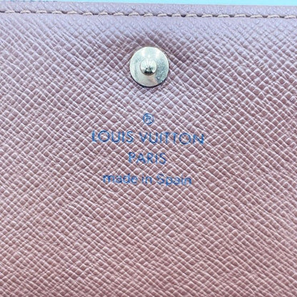Louis Vuitton Wallet Monogram Porte Monnaie Billets Tresor Brown