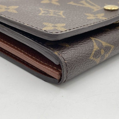 Louis Vuitton Wallet Monogram Porte Monnaie Billets Tresor Brown