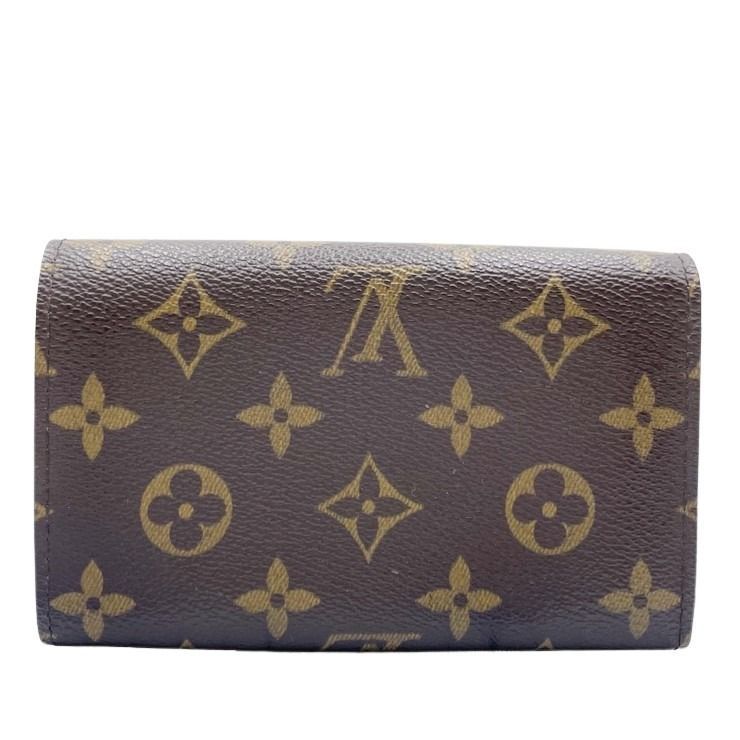 Louis Vuitton Wallet Monogram Porte Monnaie Billets Tresor Brown
