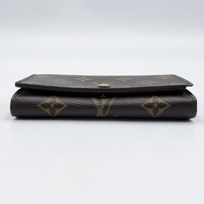 Louis Vuitton Wallet Monogram Porte Monnaie Billets Tresor Brown