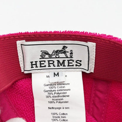 Hermes Cap Pink Cotton