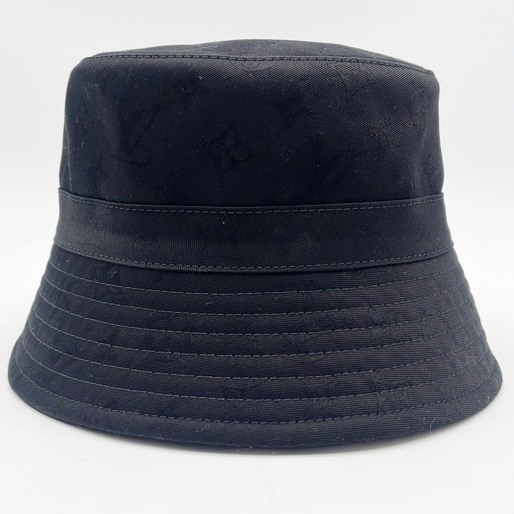 Louis Vuitton Hat Bucket Hat LV Mine Black Cotton Monogram