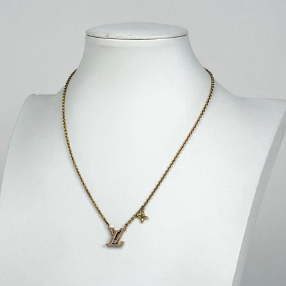 Louis Vuitton Collier LV Iconic Necklace Rhinestone Gold