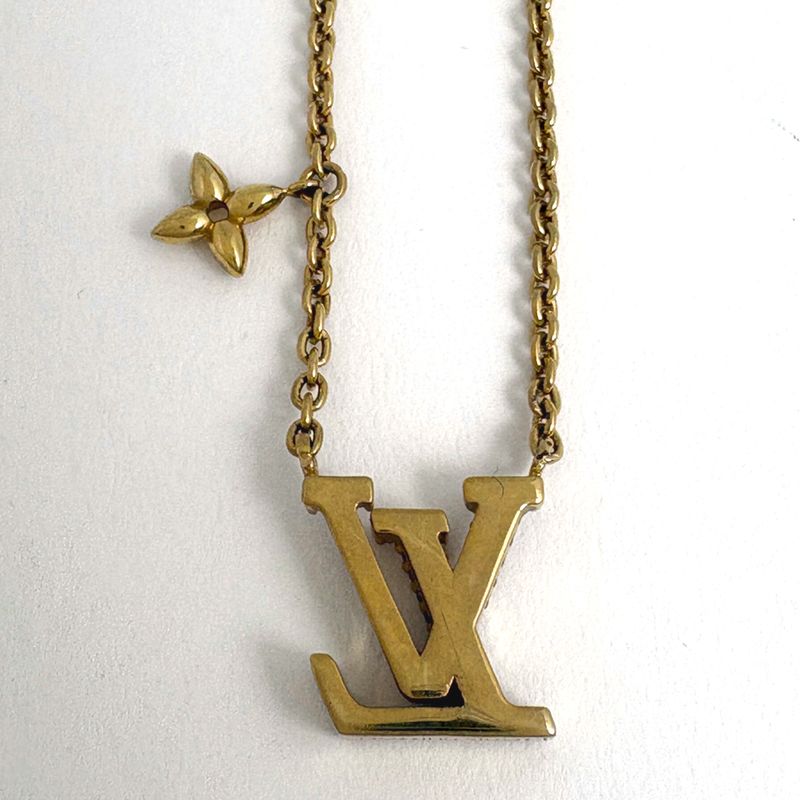 Louis Vuitton Collier LV Iconic Necklace Rhinestone Gold