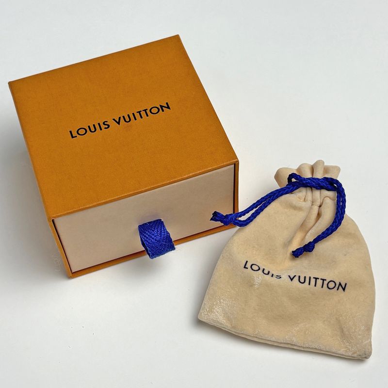 Louis Vuitton by Night Necklace LV Rhinestone Gold