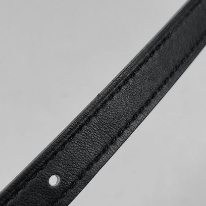 Hermes Collier de Chien Reversible Belt Leather Black