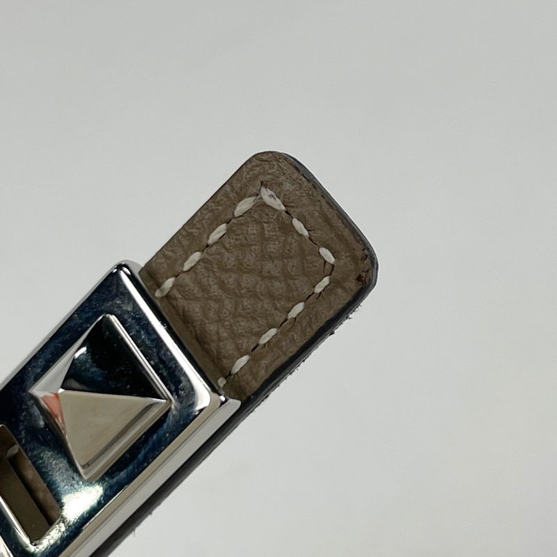 Hermes Collier de Chien Reversible Belt Leather Black