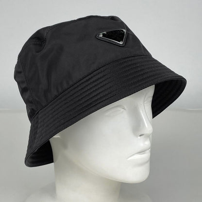 Prada Bucket Hat Re-Nylon Hat Nero
