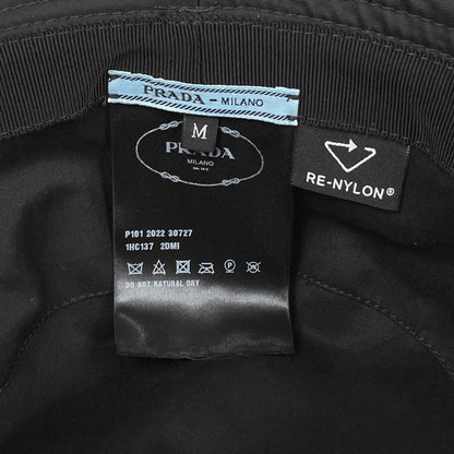 Prada Bucket Hat Re-Nylon Hat Nero