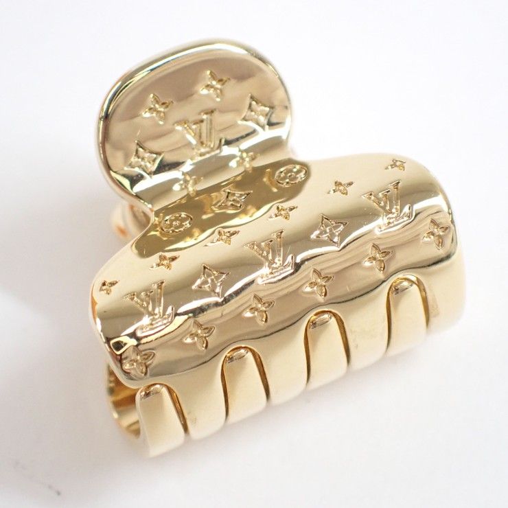Louis Vuitton Hair Clip Accessoire Nanogram PM Gold Rose X Rose