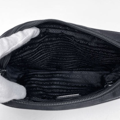 Prada Shoulder Bag Crossbody Nylon Nero