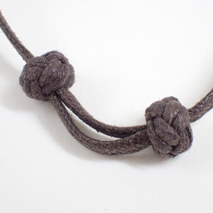 Hermes Necklace Lift GM Jaune Brown Buffalo Horn Jaune