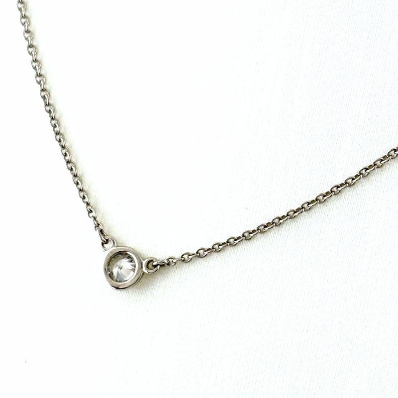 Tiffany & Co by the Yard Necklace Platinum Pendant