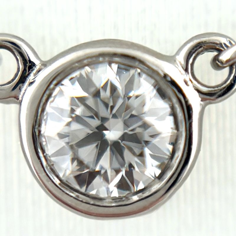 Tiffany & Co by the Yard Necklace Platinum Pendant