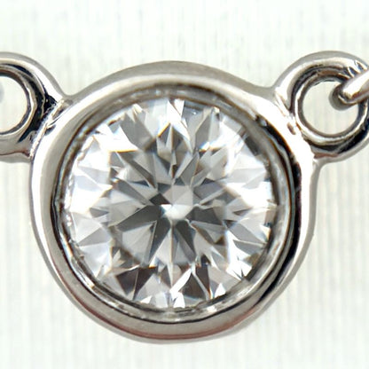 Tiffany & Co by the Yard Necklace Platinum Pendant