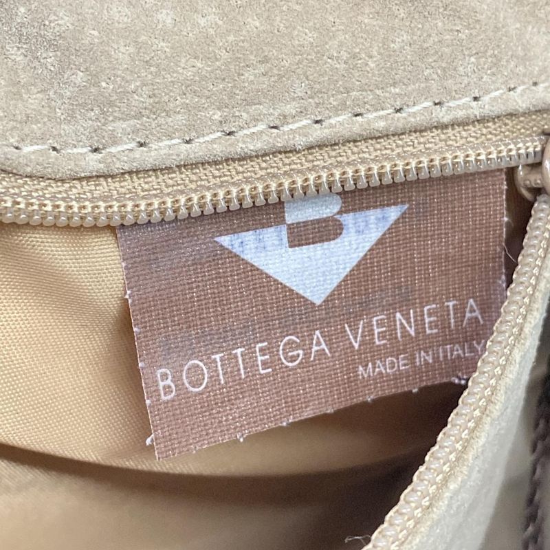 Bottega Veneta Shoulder Bag Intrecciato Brown Leather