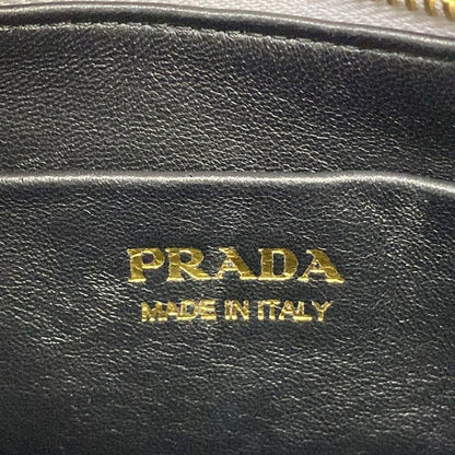 Prada Handbag Ake Purple Leather