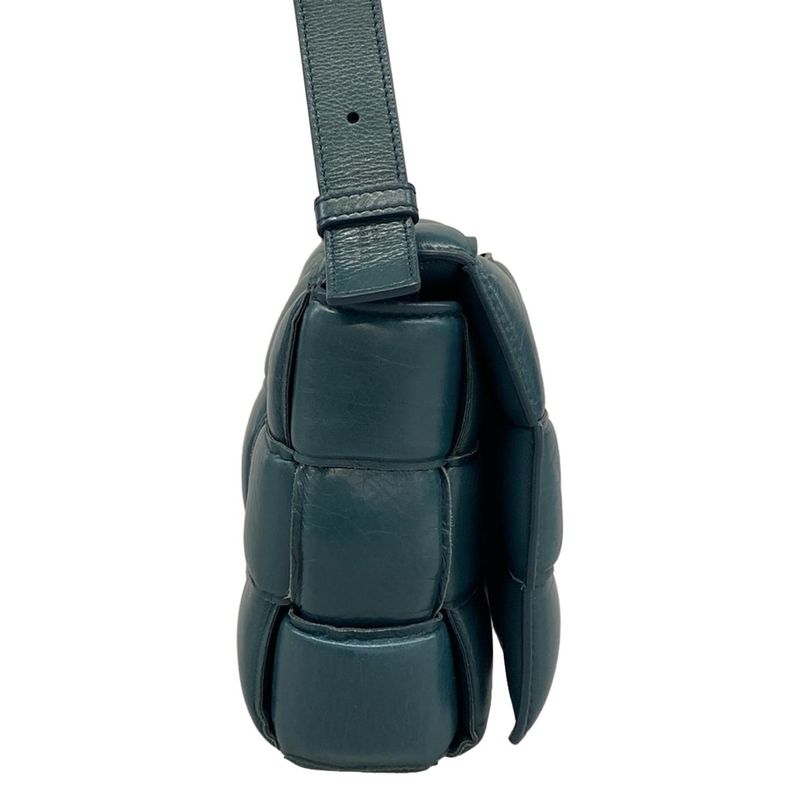 Bottega Veneta Shoulder Bag Padded Cassette Mallard Lambskin Malad
