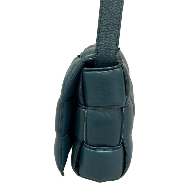 Bottega Veneta Shoulder Bag Padded Cassette Mallard Lambskin Malad