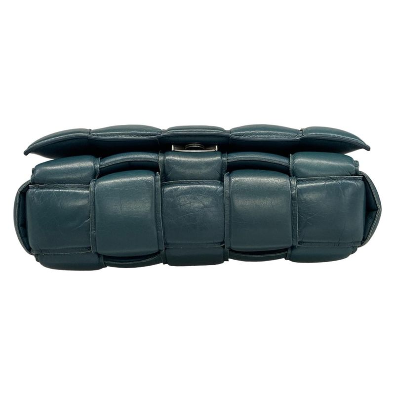Bottega Veneta Shoulder Bag Padded Cassette Mallard Lambskin Malad