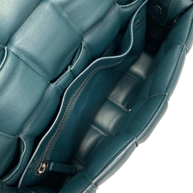 Bottega Veneta Shoulder Bag Padded Cassette Mallard Lambskin Malad