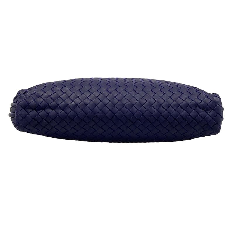 Bottega Veneta Shoulder Bag Nodini Navy Leather