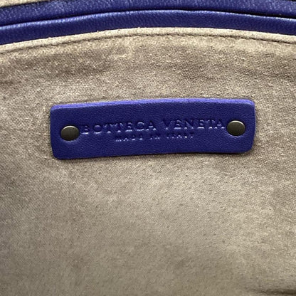 Bottega Veneta Shoulder Bag Nodini Navy Leather