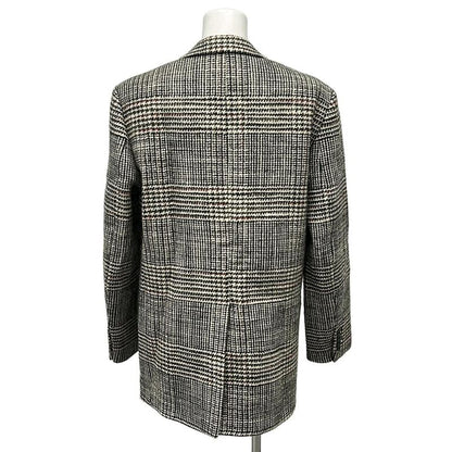 Celine Jacket 34 S Tomboy Tailored Ivory Black Multi